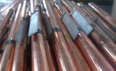 China Anti Corrosion Electrolytic Grounding Rod For Grounding Grid Project for sale