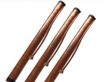 China Flat and Pointed Electrolytic Ground Rod for Lightning Protection for sale