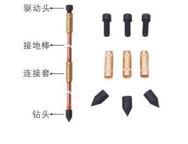 China ELectrical Copper Clad Grounding Electrode / Rod / Pole for Earthing for sale