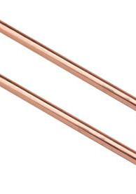 China OEM Copper conductor bars / copper earthing bar with inner threaded for sale