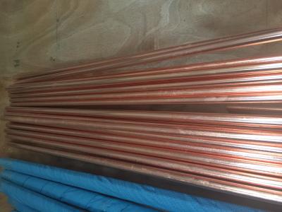 China Internal threaded copper ground rod high conductivity  1/2