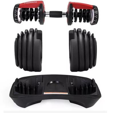 China Rubber Covered Dumbbell Good Price Guaranteed Quality No Free Weight Adjustable Rubber Coated Dumbbell for sale