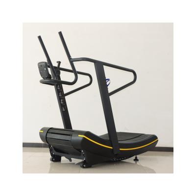 China Commercial Use High Quality Durable Using Pulse Diverse Curved Commercial Wide Treadmill for sale