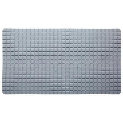 China New PVC Toilet Bath Mat Non-slip Massage Suction Cup Shower Floor Mat Bathroom Bathtub Sustainable Shower Floor Mat for sale