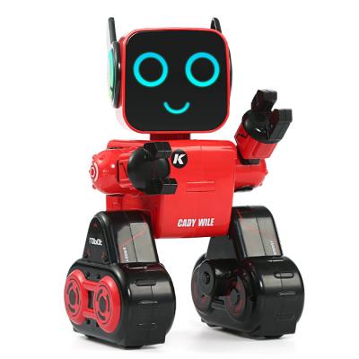 China Functional Healthy Walk Kit Naughty Model Ai Smart Toy Robot Toy For Kid Red Smart Toy Education Boy Product Radio Battery Control for sale