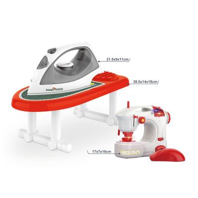 China House Appliances Plastic Iron Plate Washing Machine Electric Ironing Machine Pretend Play Toy for sale