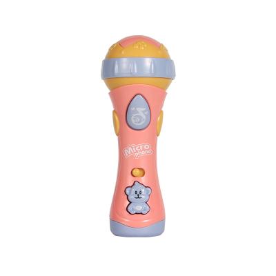 China Toy Electric Best Quality Plastic Music Microphone Battery Operated Children Play for sale