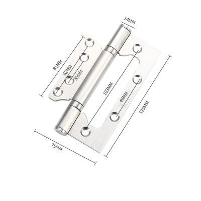 China Traditional High Qualtity Butterfly Hinge Fire Rated High Quality Flush Door Hinge For Door Wood Bit Hinges for sale