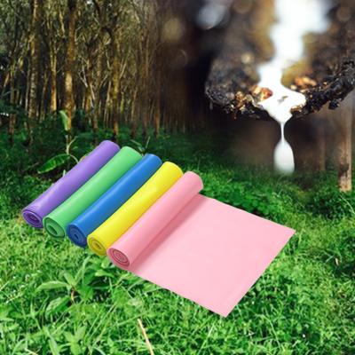 China 1.5m Rubber Elastic Yoga Pilates Stretch Band Resistance Workout Bands Exercise For Back Leg Arm Fitne 1.5x1.5m for sale