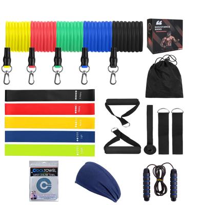 China Resistance Band 100lbs 150lbs Sports Resistance Bands 150LBS Resistance Set Home Gym Exercise Tapes Elastic Expander Bands For Fitness for sale