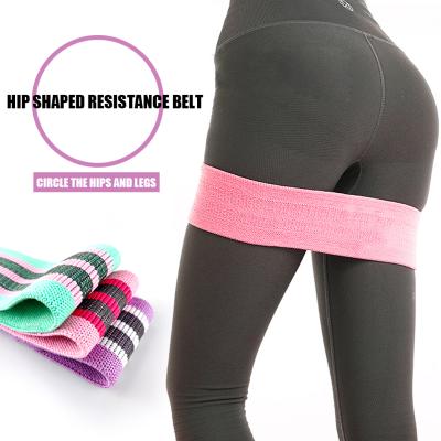 China Pull Rope Yoga Strength Resistance Booty Band Hip Circle Loop Pilates Training Pilates Training Leg Expander Thigh Butt Exerciser Gym Fitness Equipment for sale