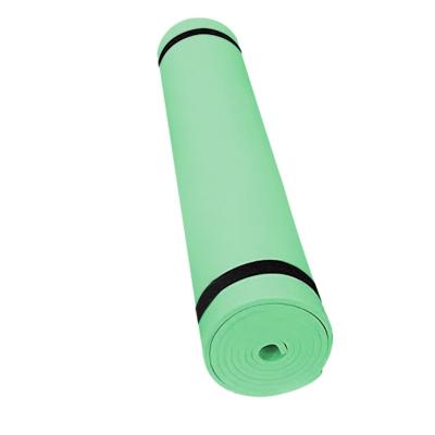 China Durable PVC Anti-Slip Tape Cover Gymnastic Health Lose Weight Fitness Exercise Pad Women Sports Yoga Mat for sale