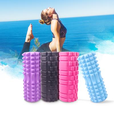 China 33CM EVA Foam Pilates Fitness Gym Equipment Exercises Physio Massage Roller Yoga Block Sports Tool for sale