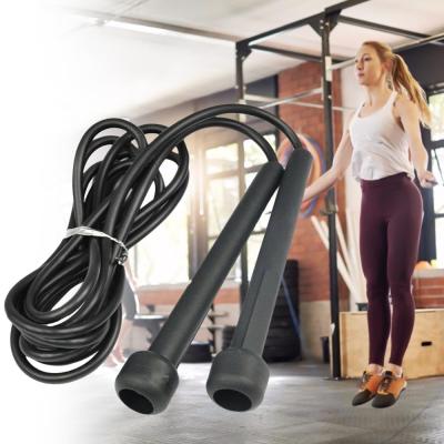 China Full Body Fitness Exercise 1 Pcs Speed ​​Handle Jump Rope Sports Jumping Lose Weight Exercise Gym Fit Portable Fitness Equipment Black for sale