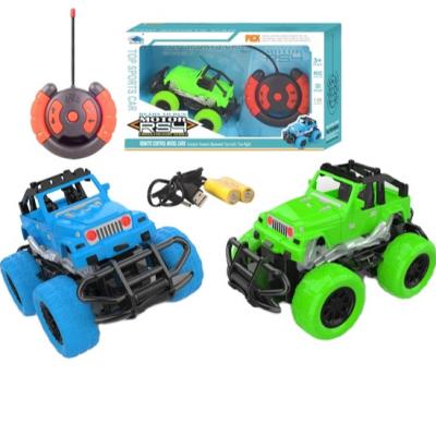 China RC Model Factory Price Steering Wheel Control Toy Car Remote Control Big Off-Road Car Toy for sale