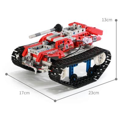 China RC Model 6 in 1 R/C Bricks Toys 458PCS with USB 4 Function Building Block Toys Plastic for Children DIY Educational Novelty Toys for sale