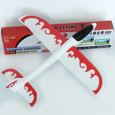 China Custom Plane Toy Hand Launch Throwing Glider Outdoor Sport Game Foam Flying Flat Model Aircraft Kids Toy Foam Airplane for sale