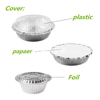 China Eco-friendly Silver Oval Container Aluminum Foil Container OEM Food Grade Embossing Plate for sale