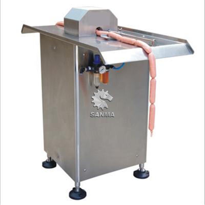 China Save Labor Industrial Semi - Automatic Sausage Tying Machine With Pneumatic for sale