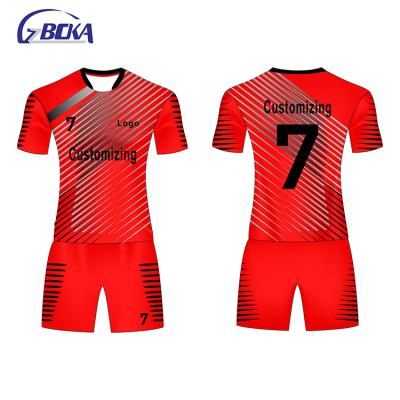 China 2018 Newest Arrival Quality Sports New Breathable Thai Jersey Football Team Model Uniform for sale