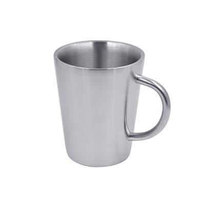 China Eco-friendly China Factory OEM Coffee Mug Stainless Portable Beer Mug With Cup Cone Style Coffee Mug for sale