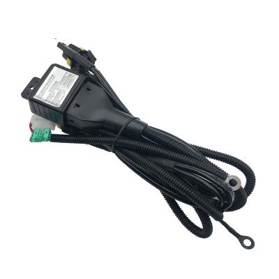 China H4 relay harness/h4-3 hid Bi-xenon relay harness, H4 wiring harnesses, H4Hi/Lo H4 relay harness HID cables for sale