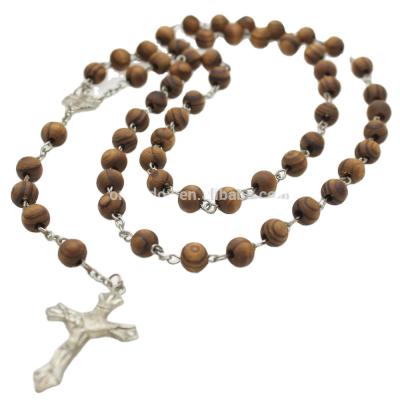 China Religious Rose Scented Olive JERUSALEM Rosary for sale