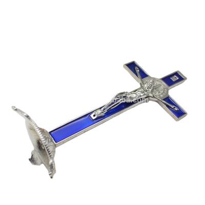 China Decorative Europe St Benedict Stand Crucifix Cross for sale