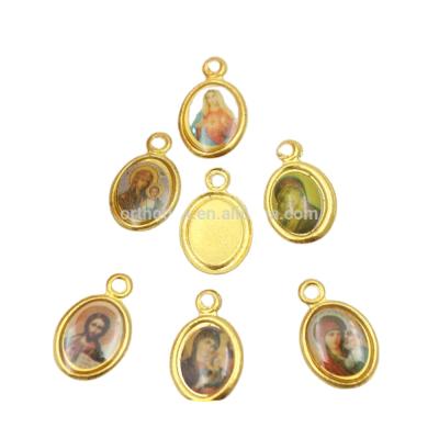 China Europe Religious Tiny Picture Metal Pendant for sale