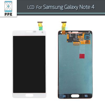 China Capacitive Touch Screen Samsung Note 4 Digitizer Replacement With Frame 6 Month Warranty for sale