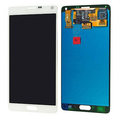 China White Mobile Phone LCD Display / Samsung Note 4 LCD Digitizer for sale