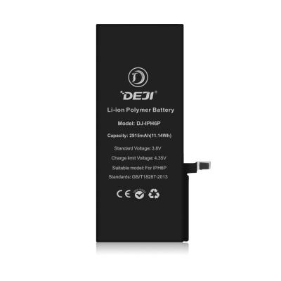 China 2915mAh 3.8V Li-ion Iphone 6 Plus New Battery Rechargeable Over 500 Times for sale