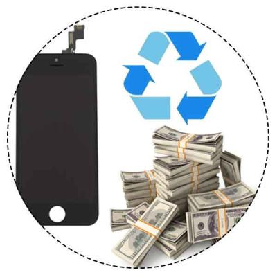 China Samsung Note 2/3 Cracked Screen Recycle LCD Screen Smartphone / Mobile Phone Solutions for sale