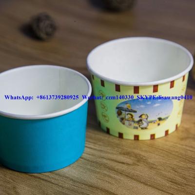 China Anhui Environmental Friendly Free Samples Lower Price 5oz Ice Cream Paper Cups for sale