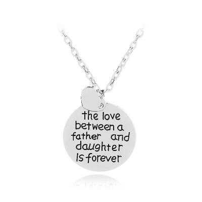 China CLASSIC love between mother and child is forever handprint jewelry necklace and key chain for sale