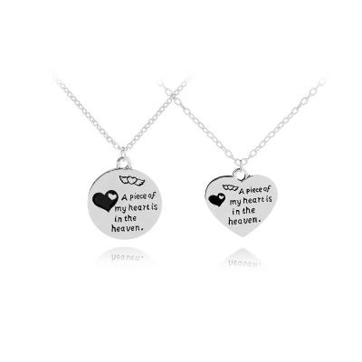 China Stainless Steel CLASSIC Hot Love Jewelry Amazon Pendant Necklace, You Are My Personal Custom Necklace for sale