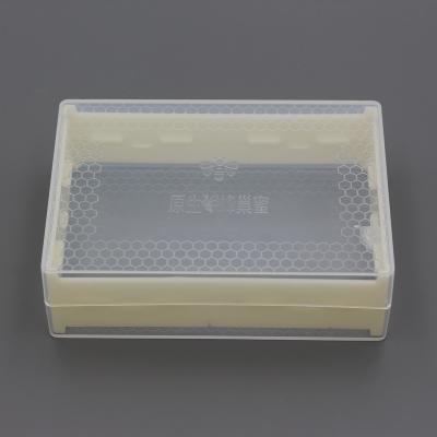 China High Strength Hot Sale Plastic Box 250G/500G Cheap Food Grade Honey Comb Box /Container Cassette for sale