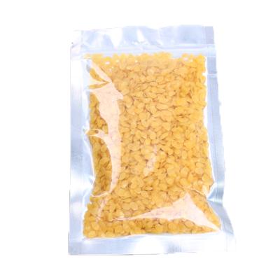 China Cheap Cosmetic Organic Bulk Yellow Granule Candles Pure Natural Beeswax Granules Wholesale Grade Food/Cosmetic/Candle for sale