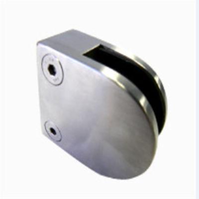 China Wholesale Price 304 Stainless Steel Bathroom Glass Door Flat Glass Clamp Flange for sale