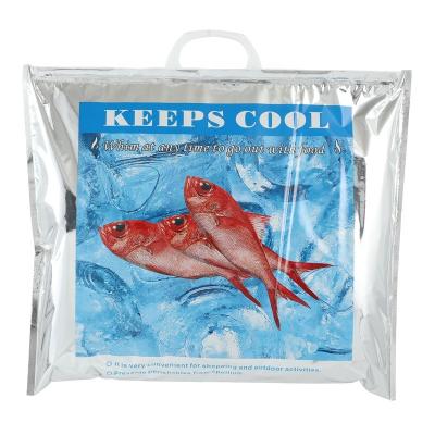 China Hot-selling Waterproof OEM Tote Shopping Bag For Takeaway Food Lunch Picnic Heat Insulation for sale