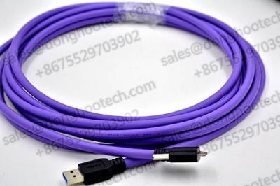 China USB3.0 Screw Lock Cable Industrial Grade 10 Million Bending Cycles A to Micro B w/s 5.0 meters for sale