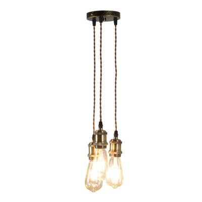 China Industrial Rural Retro Iron Modern Kitchen Hall Led Vintage Luxury Pendant Light for sale