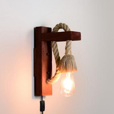 China Industrial Wholesale Indoor Modern LED Wall Lamp For Bedroom Led Bedside Lamp With Antique Ways From Plugrestore for sale