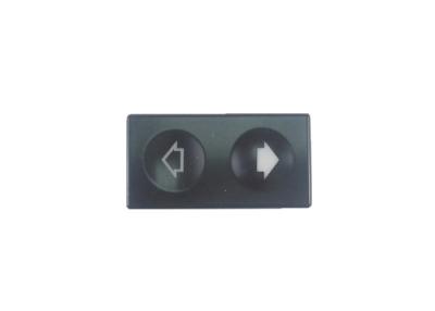 China Passenger Side Black BMW Electric Window Switch With Two Plastic Buttons for sale