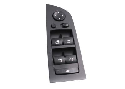 China Billet Aluminum Window Master Switch Automotive Parts With Black Buttons for sale