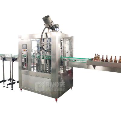 China Automatic food 250ml 330ml 500ml glass bottle beer filling machine for cheap price for sale