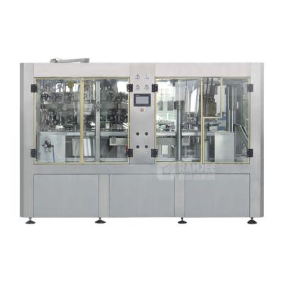 China Food / CSD Carbonated Drink Can Filling Sealing Machine / Soda Water Production Line for sale