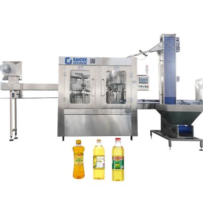 China No Bottle Filling No Small Automatic Plastic Bottle Capping Vegetable Cooling Edible Olive Oil Filling And Sealing Machine for sale