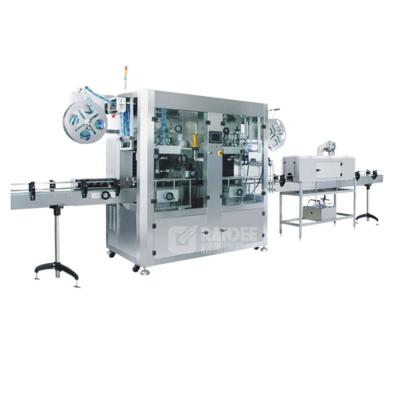 China Automatic Sleeve Shrink Beverage Water Bottle Labeling Machine for sale