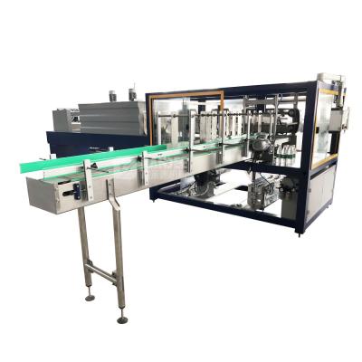 China Automatic Heating APPAREL Heat Shrink Wrapping Machine / Pet Bottle PE Film Heat Tunnel Wrapper for sale